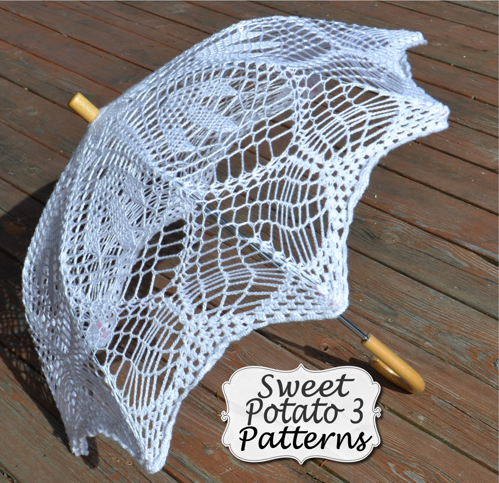 Crochet Umbrella Canopy Pattern - Sweet Potato 3