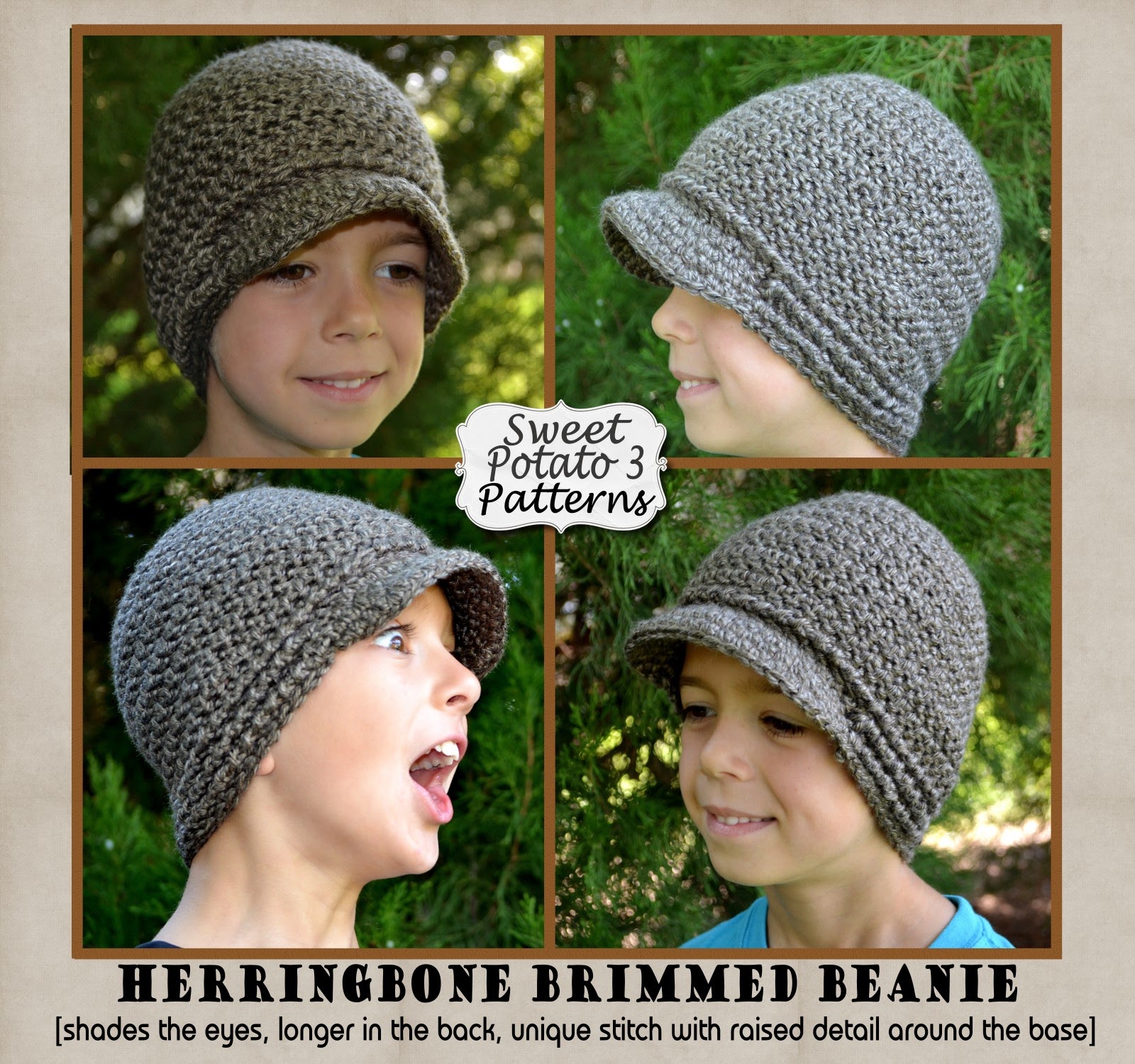You are currently viewing Herringbone Brimmed Beanie Pattern Release