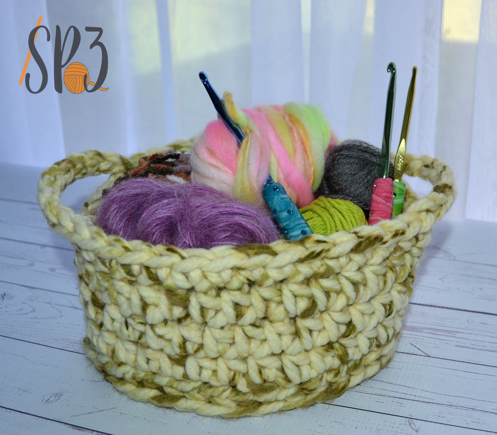 You are currently viewing Free Simple Crochet Basket Pattern