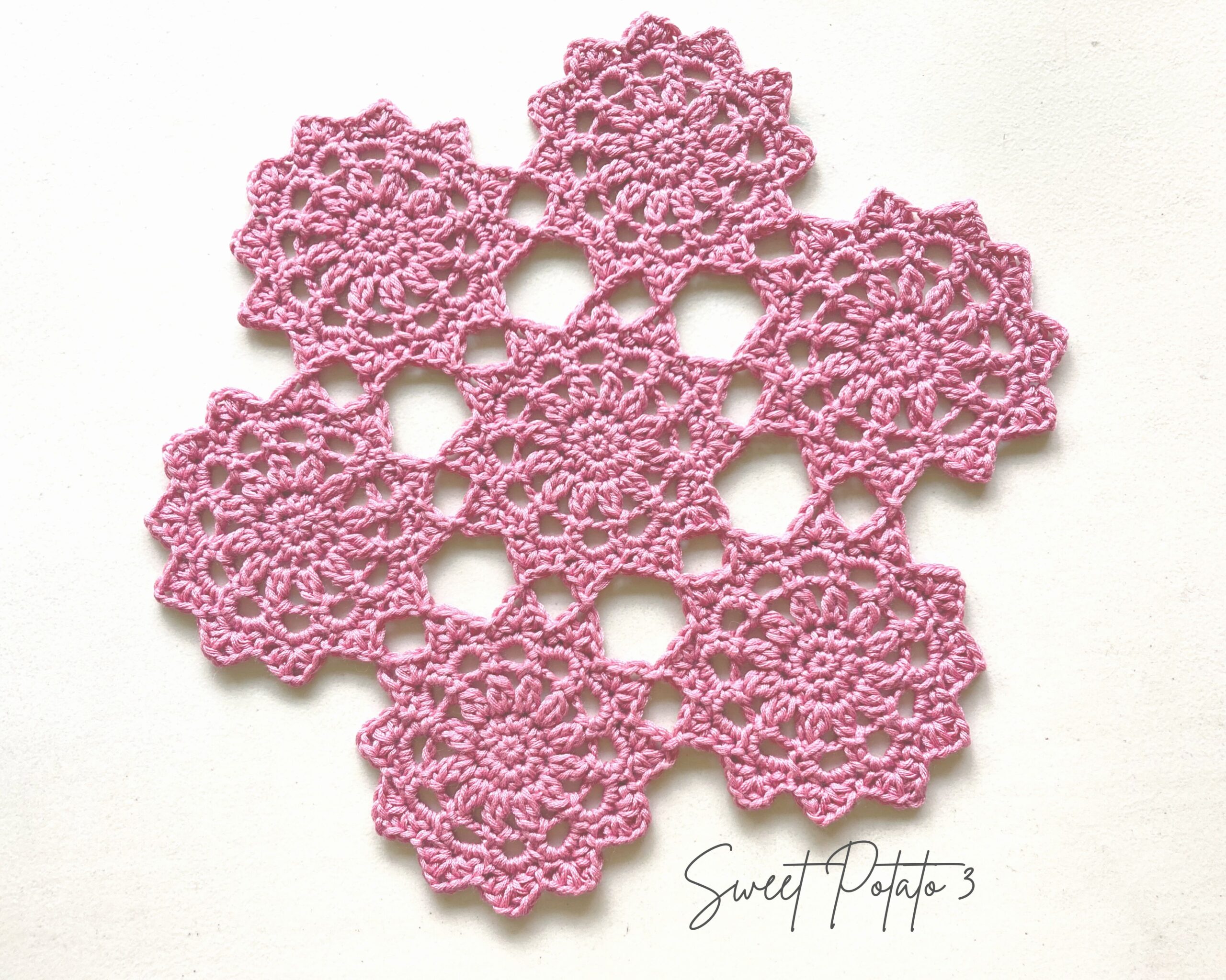 motif mat crochet pattern 