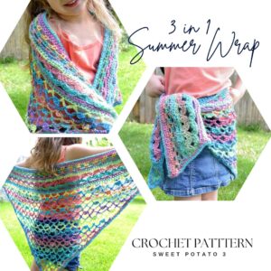 Read more about the article 3-in-1 Summer Wrap Crochet Pattern