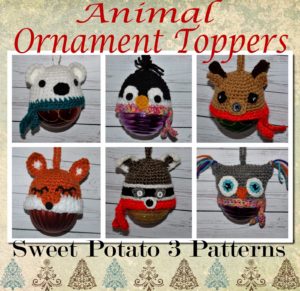 Read more about the article Animal Christmas Ornament / Canning Jar Toppers
