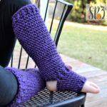 Plum Perfect Footed Leggings – Crochet Pattern