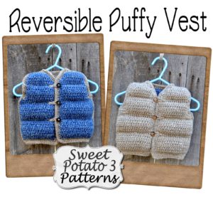 Read more about the article Reversible Puffy Vest – Crochet Pattern
