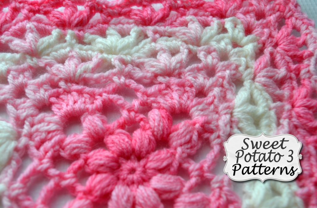 Flower Petal Blanket – Crochet Pattern - Sweet Potato 3