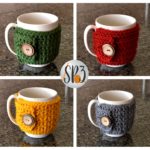 Coffee Cozy Sweater Wrap – FREE Crochet Pattern!