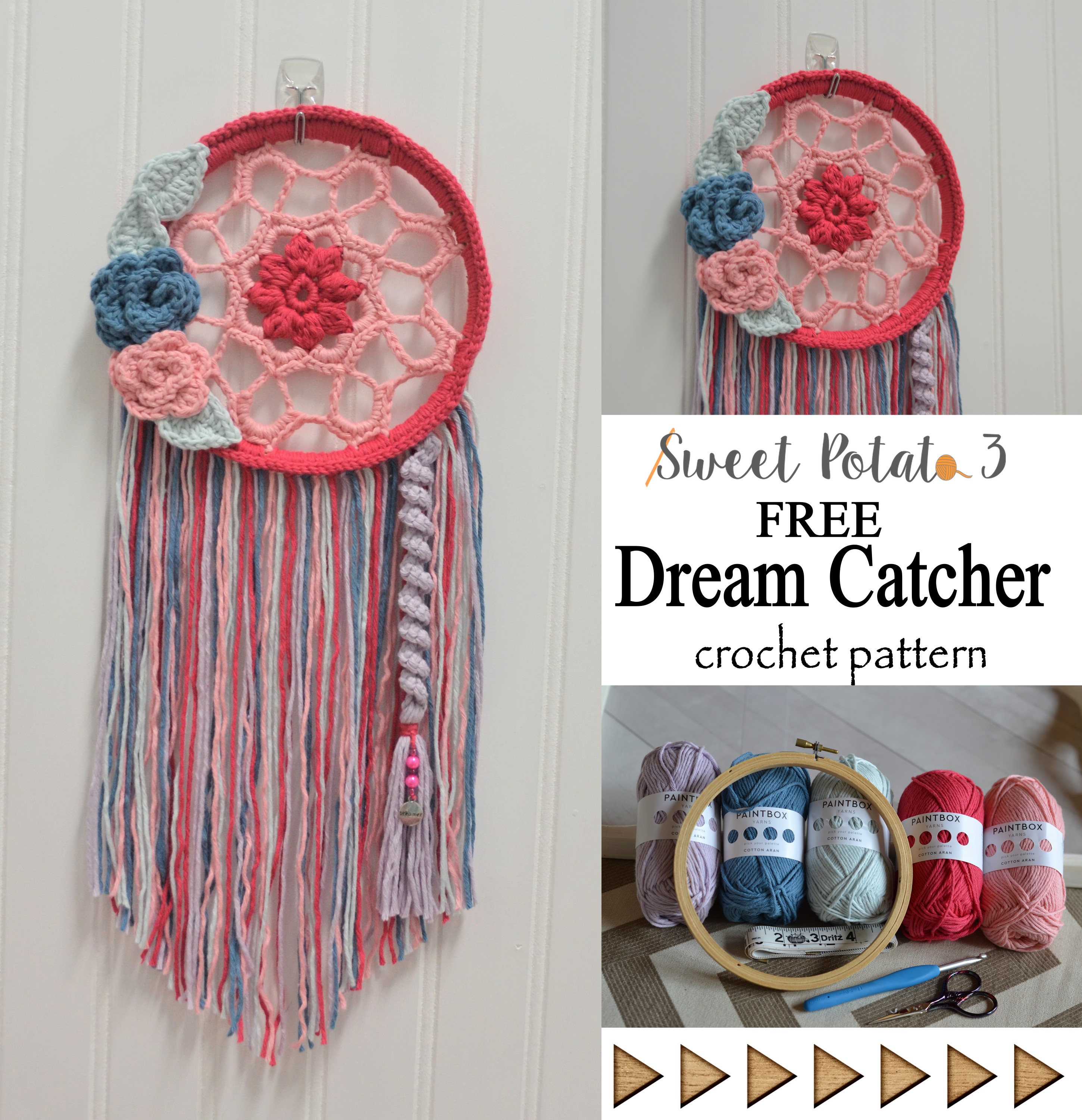 You are currently viewing Dream Catcher Delight – Free Crochet Pattern