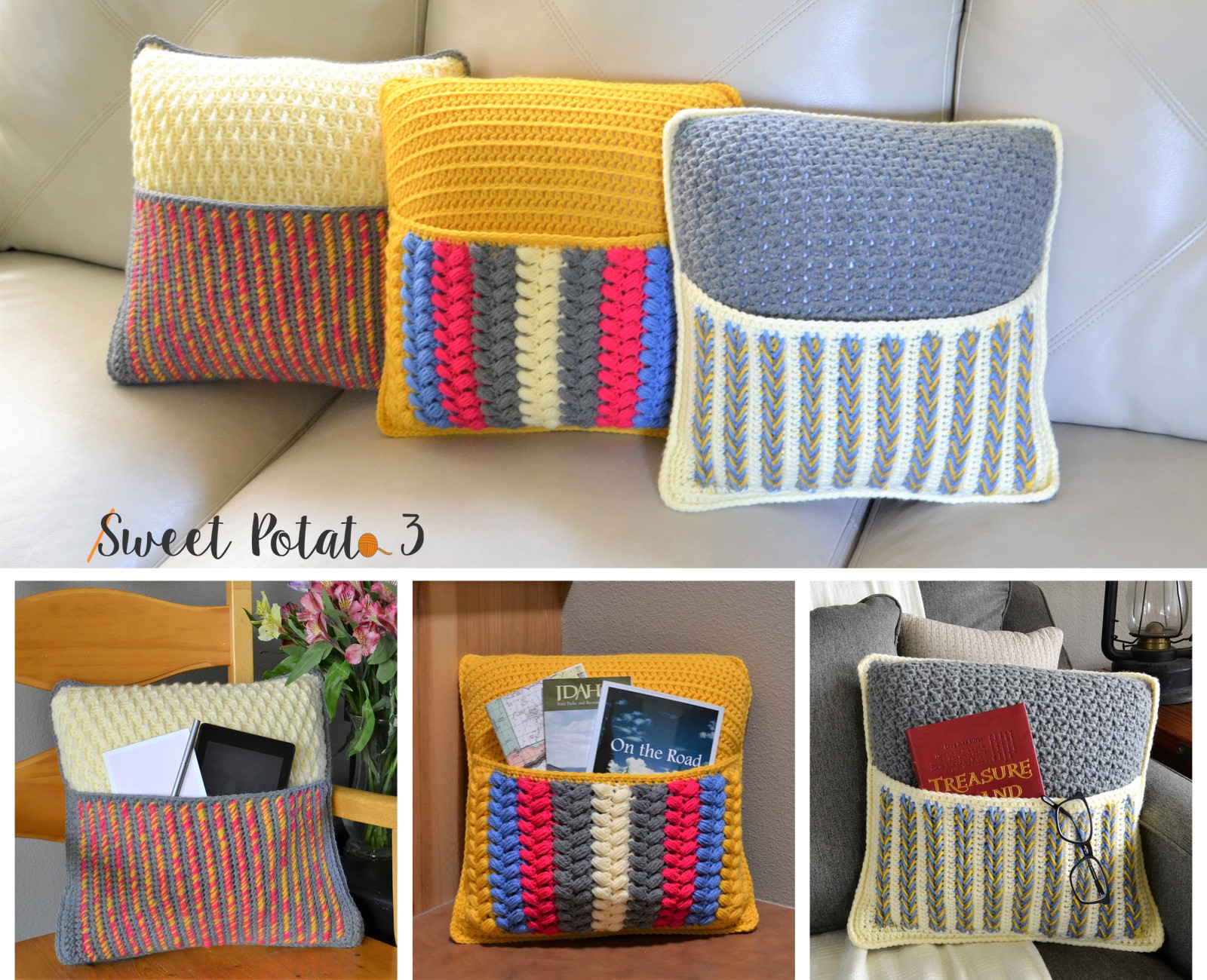 Read more about the article Pocket Pillow Pattern – Texture, Texture, Texture