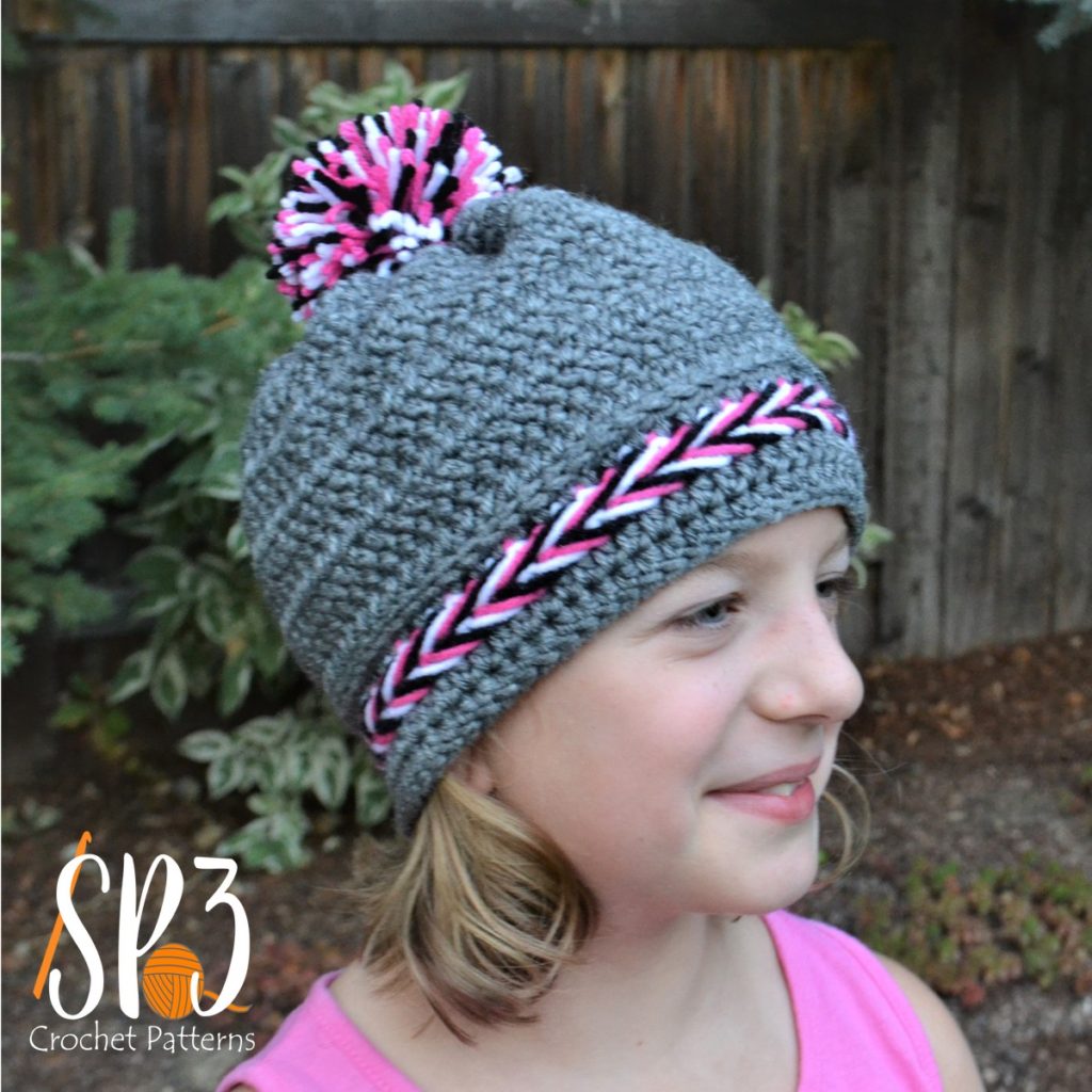 Braided Beanie – A Unique & Fun Crochet Pattern - Sweet Potato 3