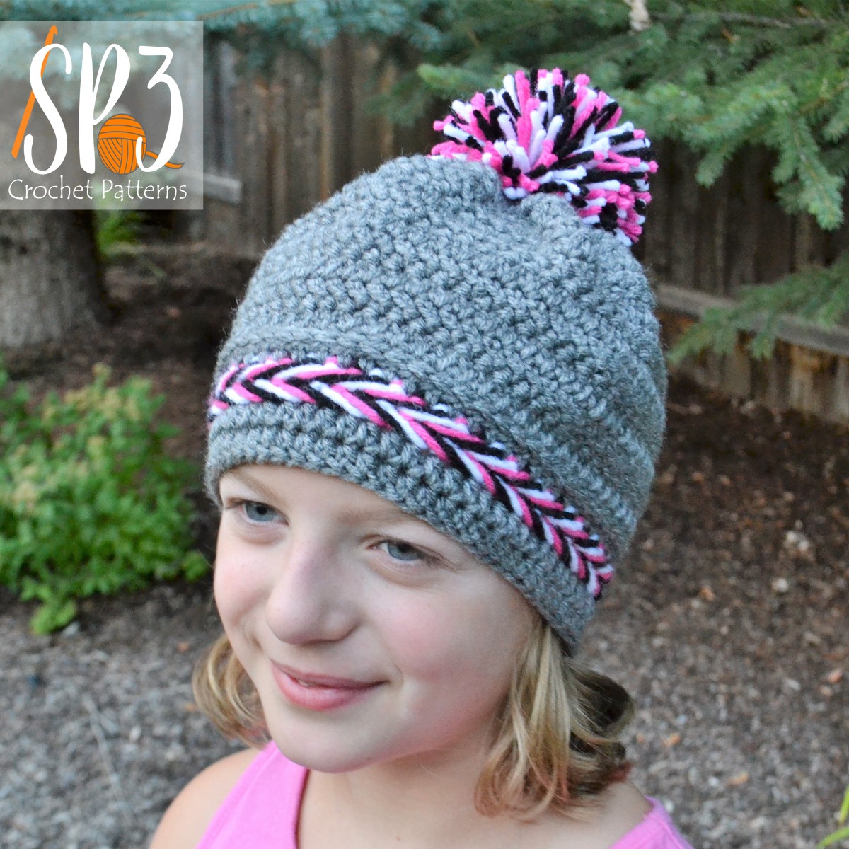 Braided Beanie – A Unique & Fun Crochet Pattern - Sweet Potato 3