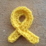 Cancer Awareness Ribbon Pattern