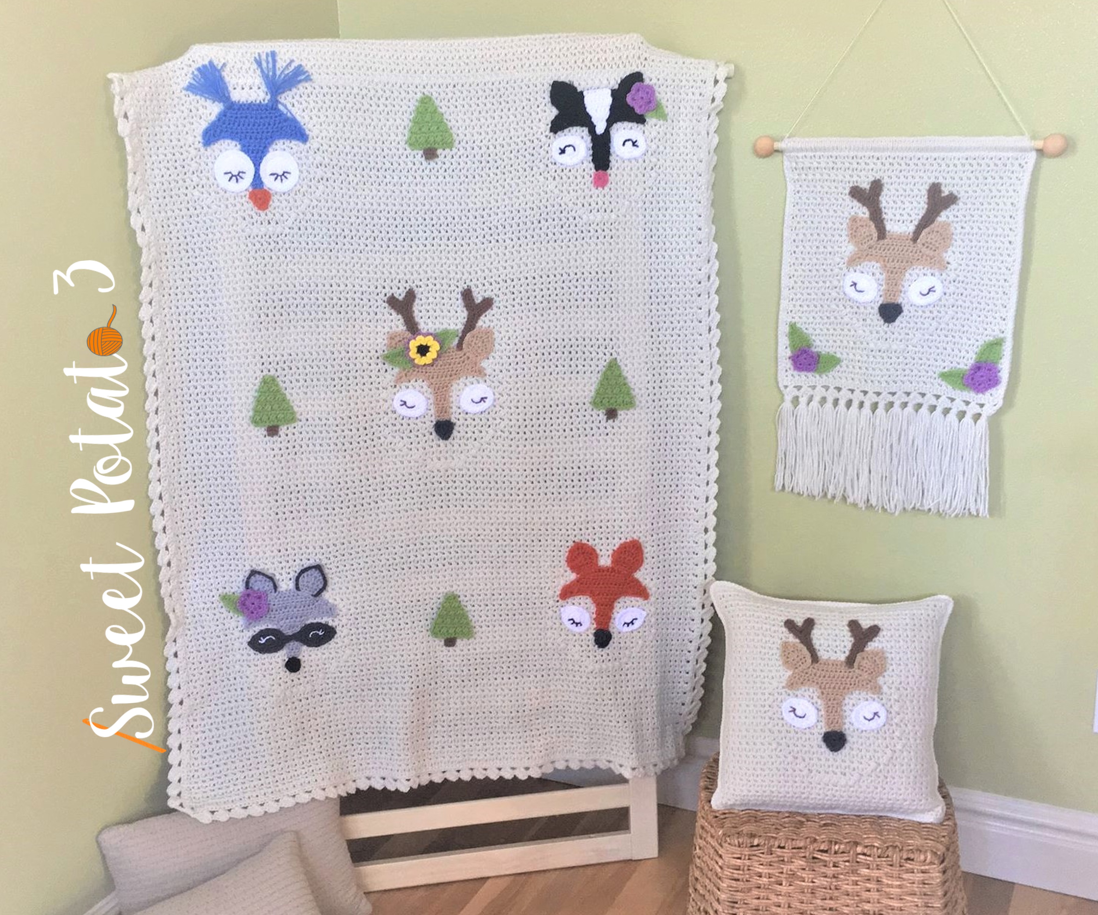 You are currently viewing Forest Friends Crochet Pattern Set