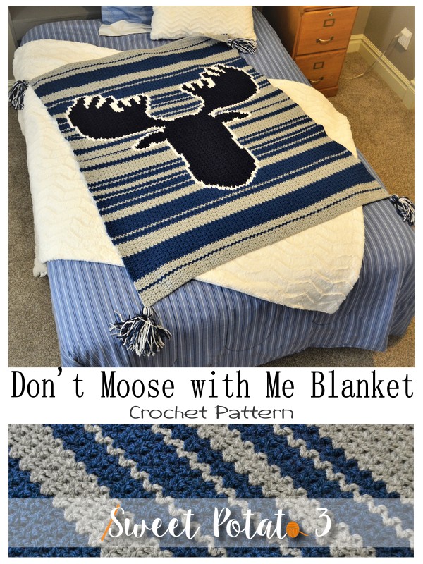You are currently viewing Don’t Moose With Me Crochet Blanket Pattern