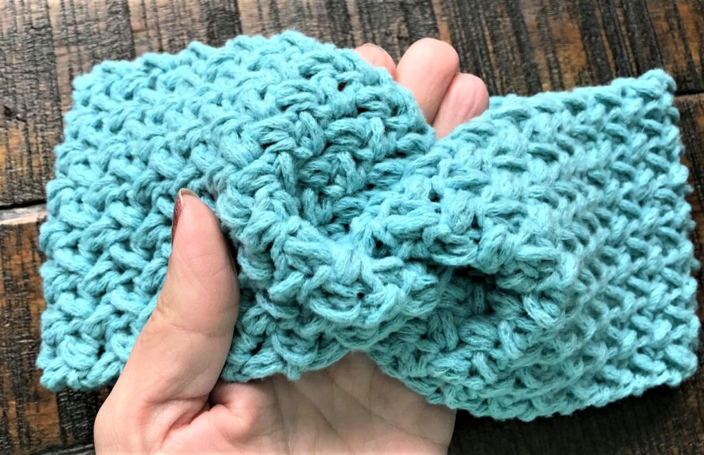 Twist Ear Warmer Tutorial