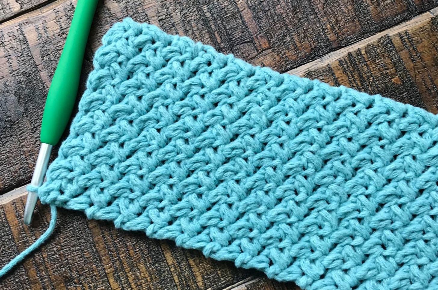 Mini Bean Stitch and Ear Warmer Instructions - Sweet Potato 3