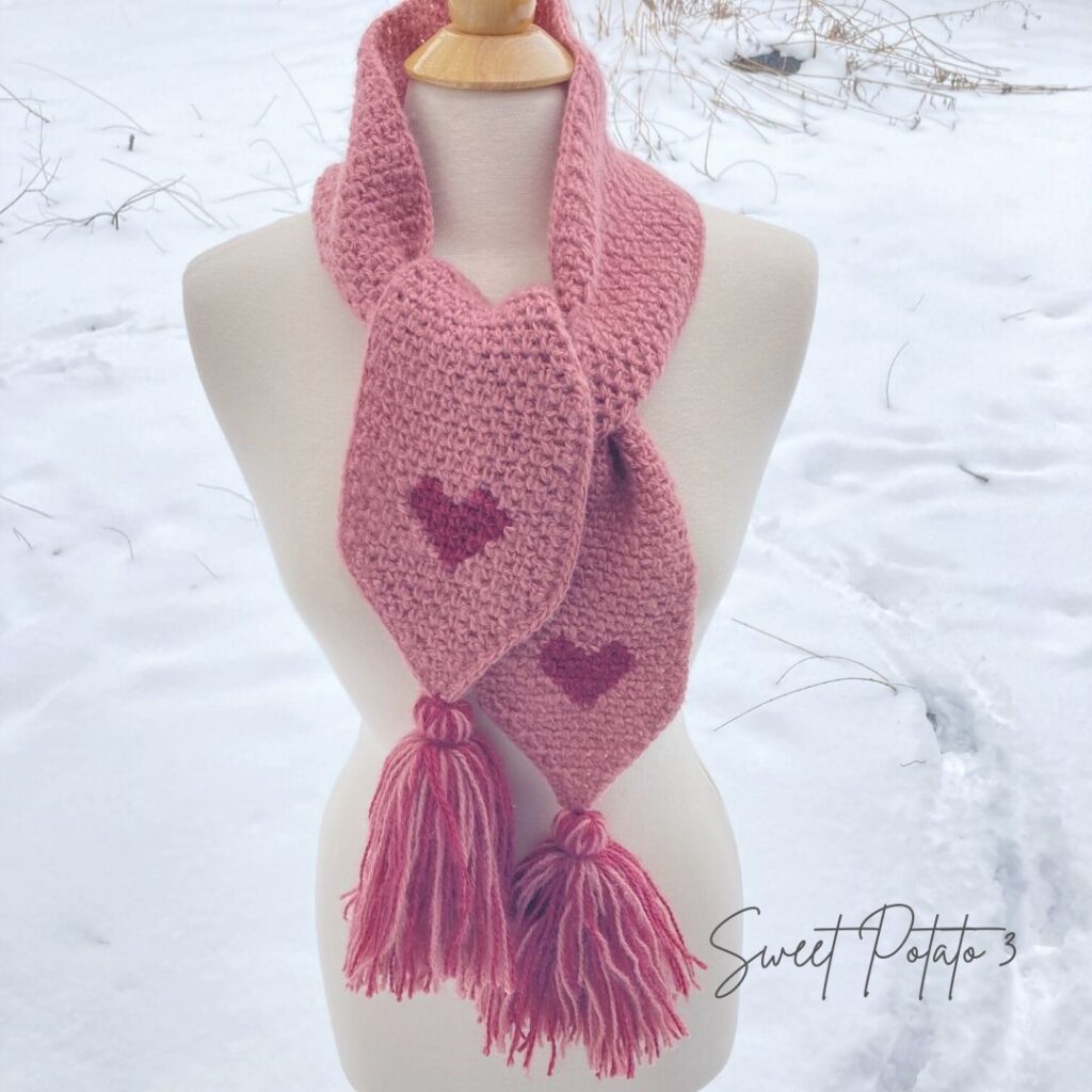 Heats of Love Scarf