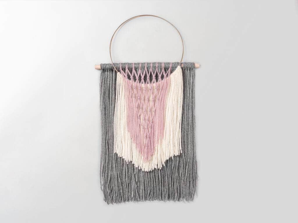 Cascading Fringe Wall Hanging