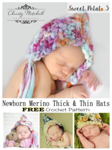 Read more about the article FREE Merino Thick & Thin Newborn Hat Patterns