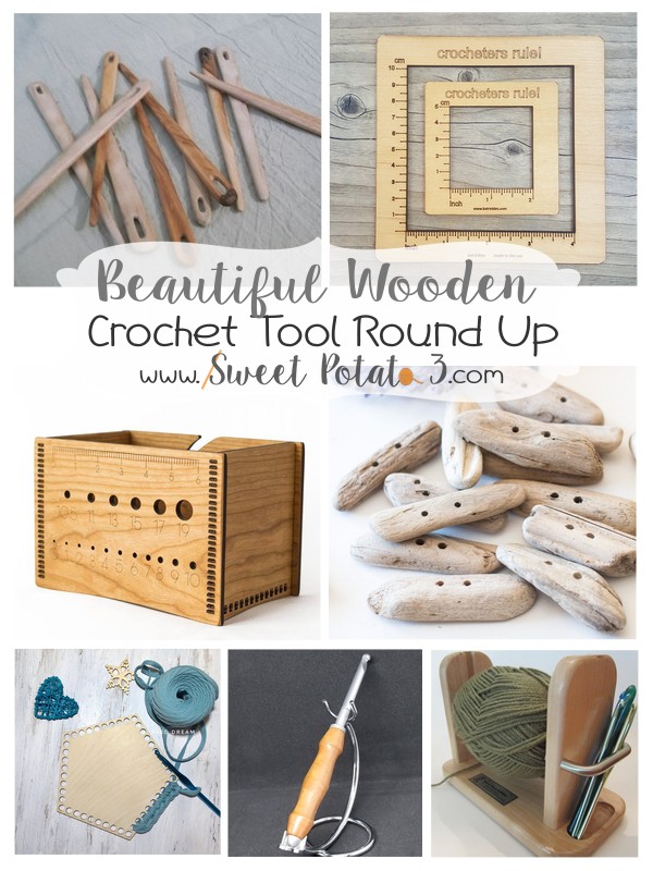 Wooden Crochet Tools