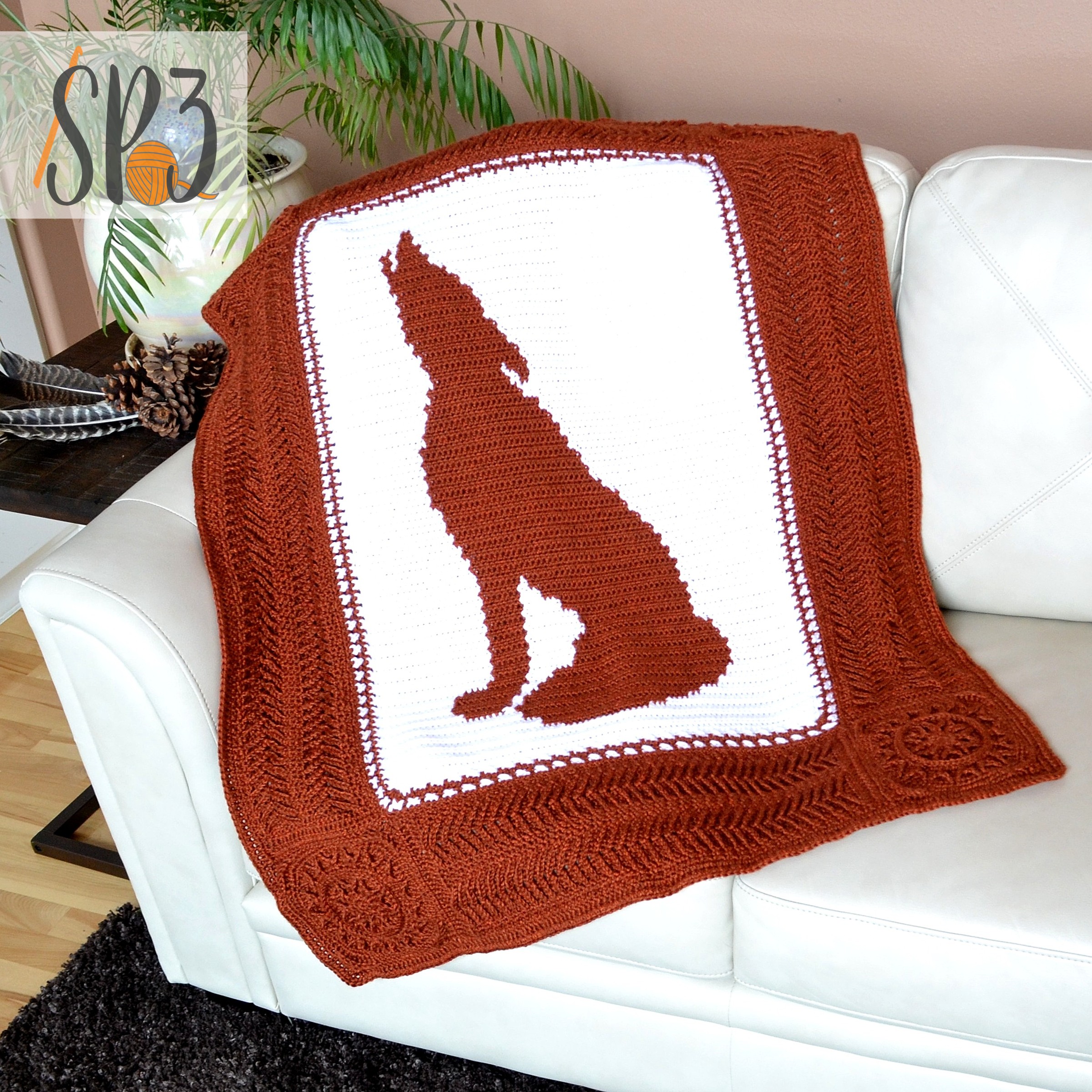 You are currently viewing Howling Wolf Blanket – Crochet Pattern