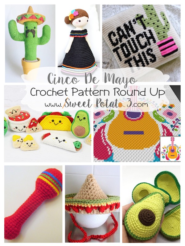 Read more about the article Cinco de Mayo Crochet Pattern Round Up