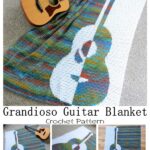 Grandioso Guitar Crochet Blanket Pattern