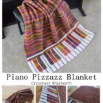 Piano Pizzazz Crochet Blanket Pattern