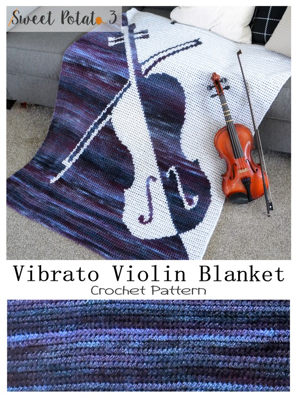 You are currently viewing Vibrato Violin Crochet Blanket Pattern