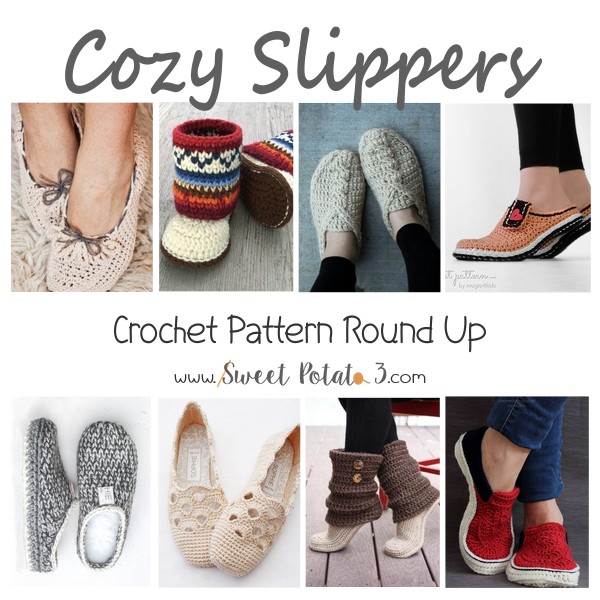 Read more about the article Cozy Slippers Crochet Pattern Round Up