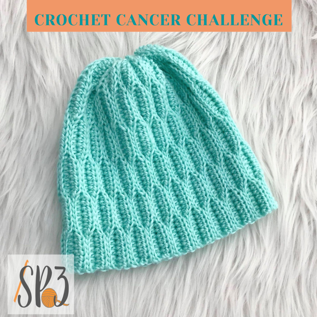 Waves of Hope Hat Crochet Cancer Challenge