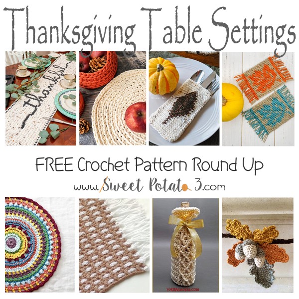 You are currently viewing Free Thanksgiving Table Setting Crochet Patterns