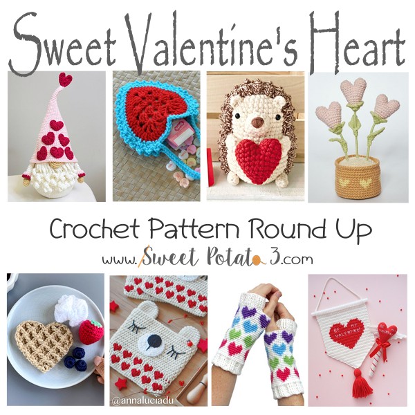 You are currently viewing Sweet Valentine’s Heart Crochet Pattern Round Up