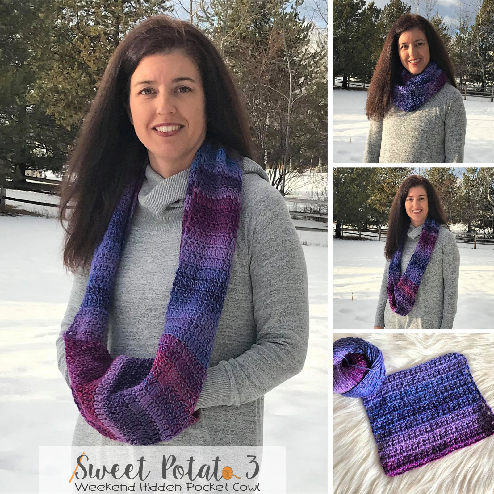 You are currently viewing Weekend Hidden Pocket Cowl – Crochet Pattern