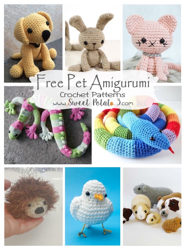 Free Pet Amigurumi Crochet Patterns