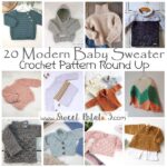 Modern Baby Sweater Crochet Pattern Round Up