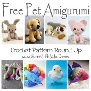 Read more about the article Free Pet Amigurumi Crochet Pattern Round Up