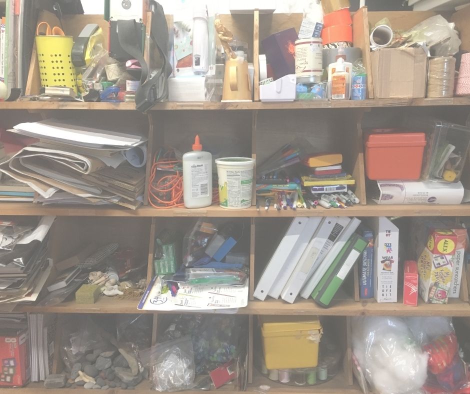 Craft Room Mess