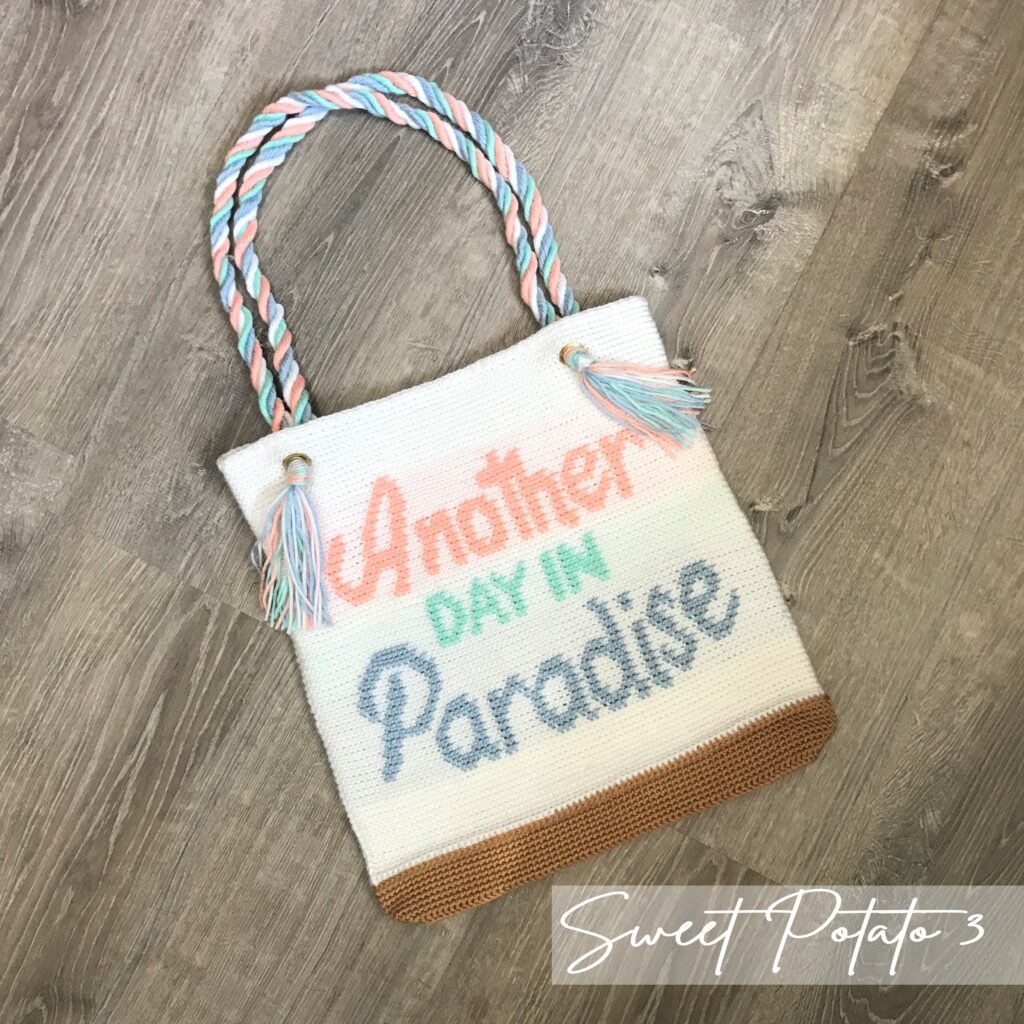 Paradise Beach Tote Crochet Pattern - Sweet Potato 3