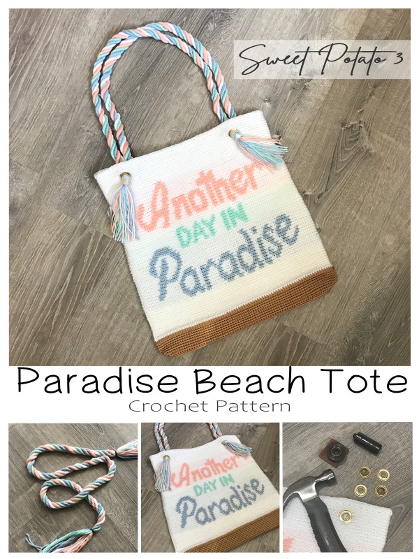 Paradise Beach Tote Crochet Pattern