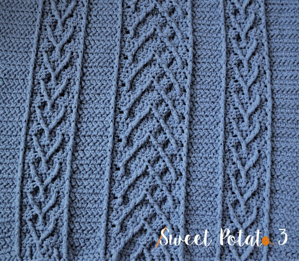 Serenity Blanket Crochet Pattern 