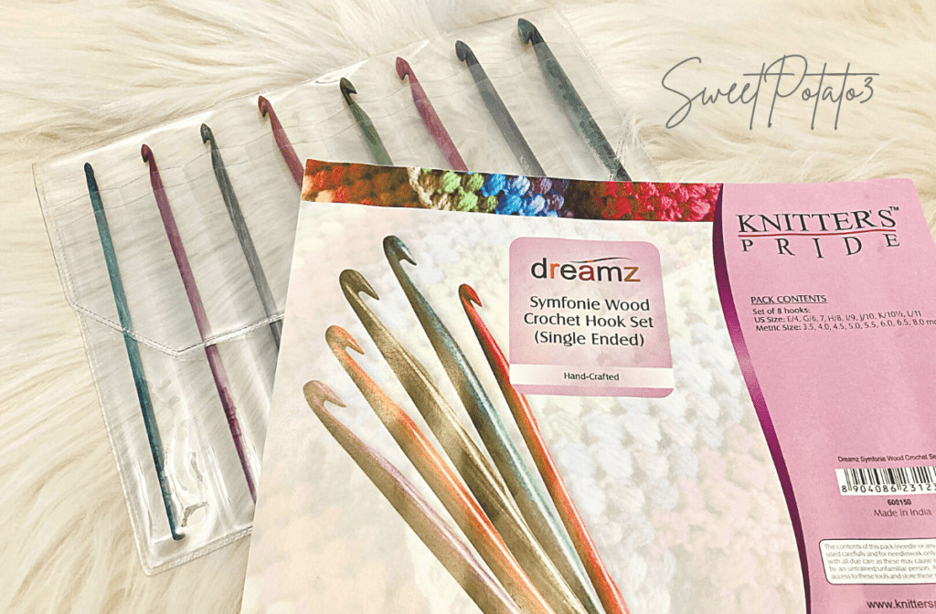 Knitter's Pride Dreamz Crochet Hook Set, Single Ended