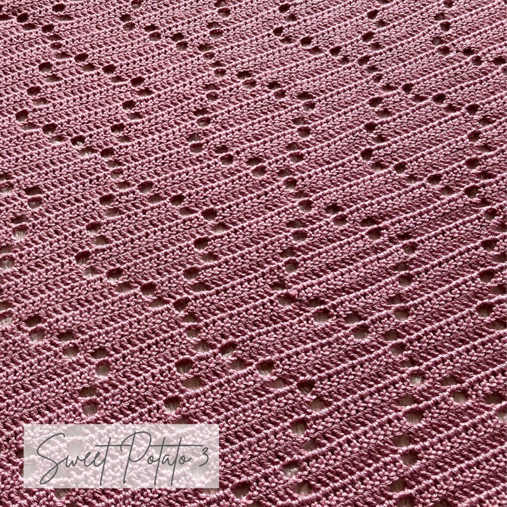 Diamond Drop Crochet Design