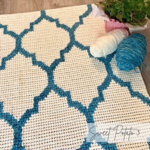 Read more about the article Arabesque Geometric Crochet Blanket Patterns