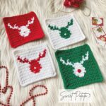 Free Reindeer Square – Graph Crochet Pattern