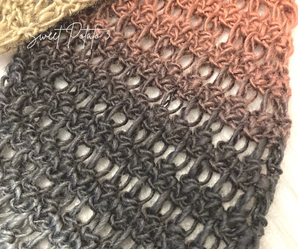 Loops & lace stitches