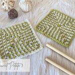 Striped Linen Square – A Free crochet tutorial