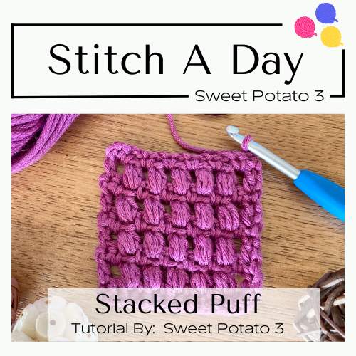 Crochet Houndstooth Stitch Quick Tutorial - My Crochet Space