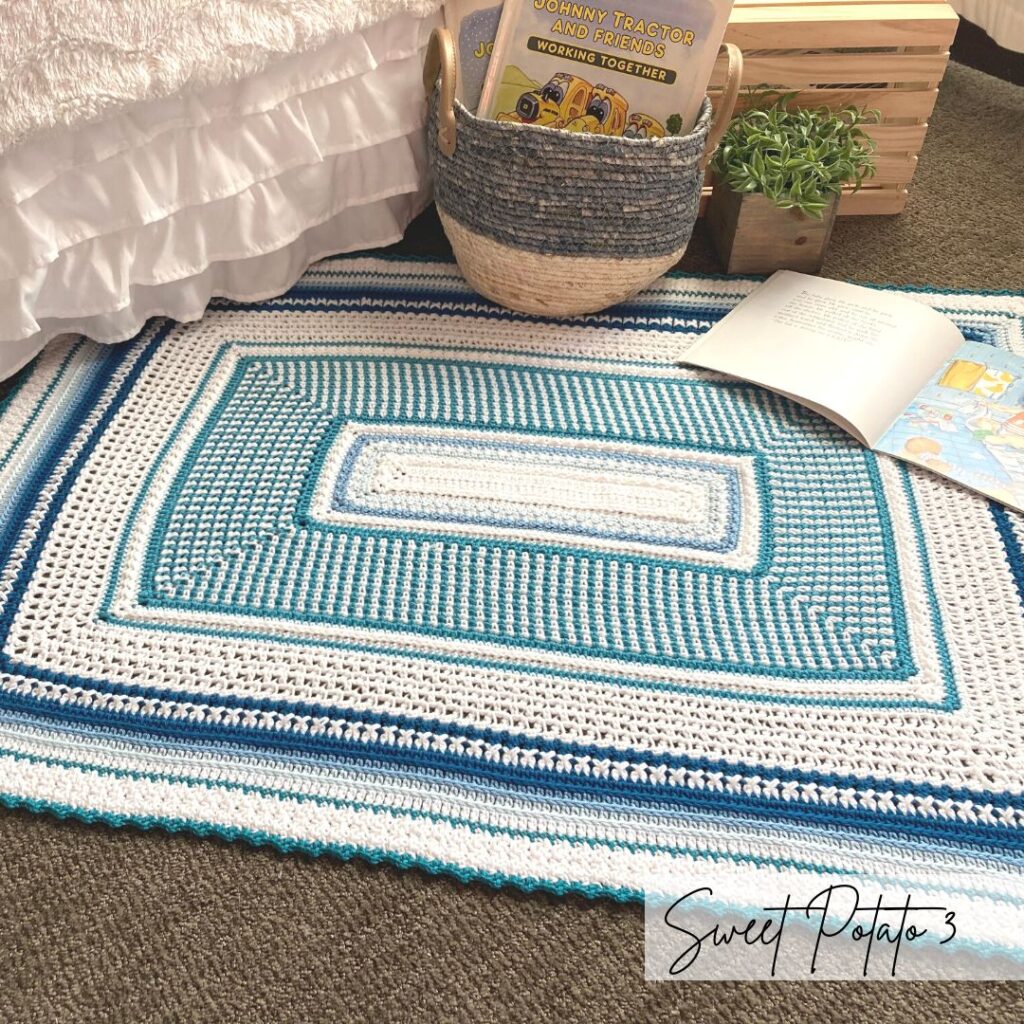 6-1024x1024 Timeless Treasures Baby Blanket Crochet Pattern