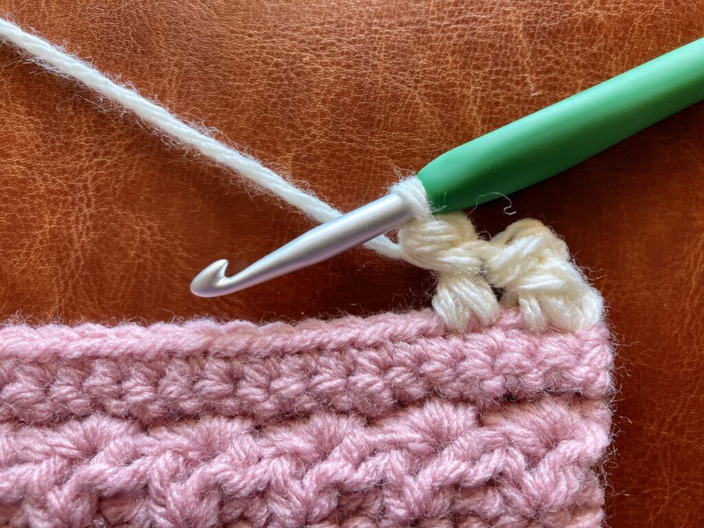 Crochet Border Step 10