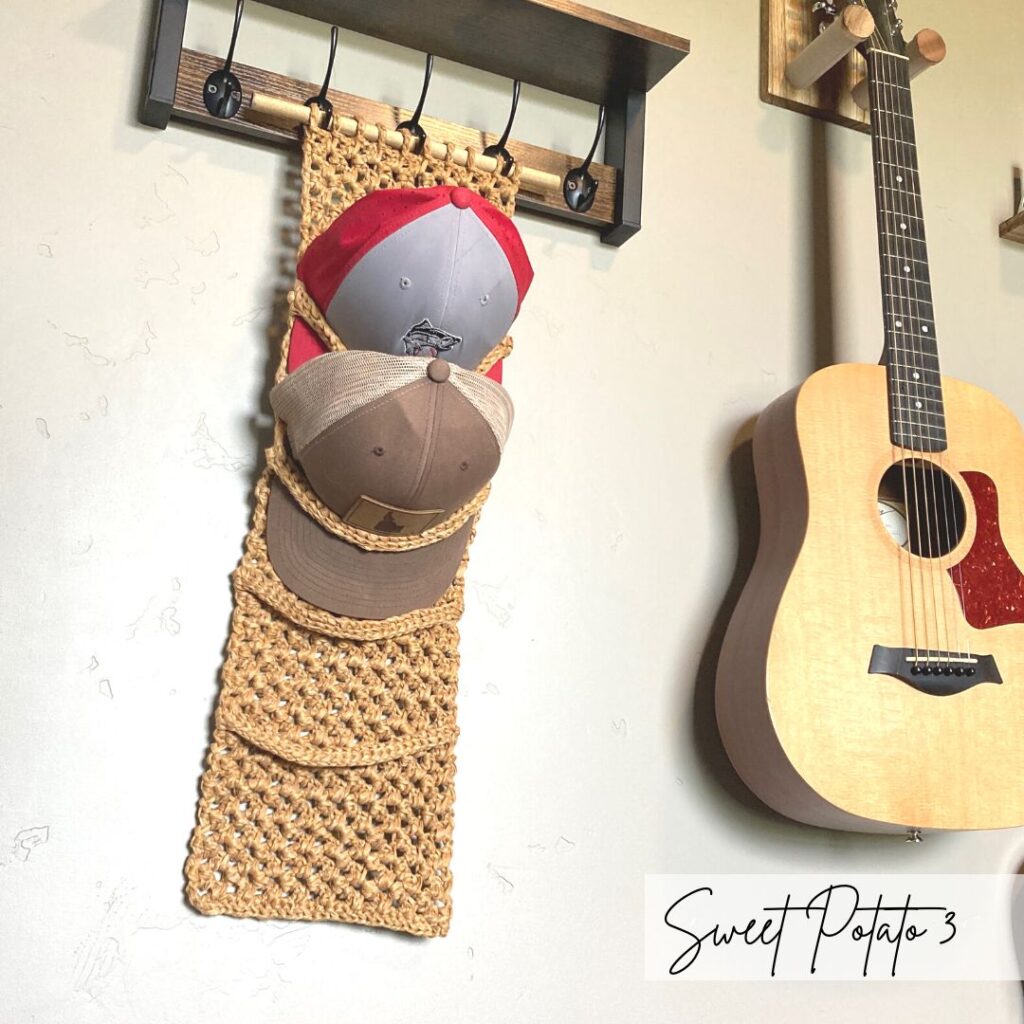 Hat-Holder-1-1024x1024 Crochet Hat Display - A Baseball Cap Holder